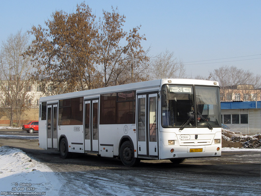 Chelyabinsk region, NefAZ-5299-20-22 Nr. 0366