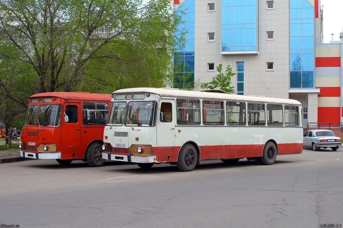 Ульяновская область, ЛиАЗ-677М № Е 963 ОУ 73