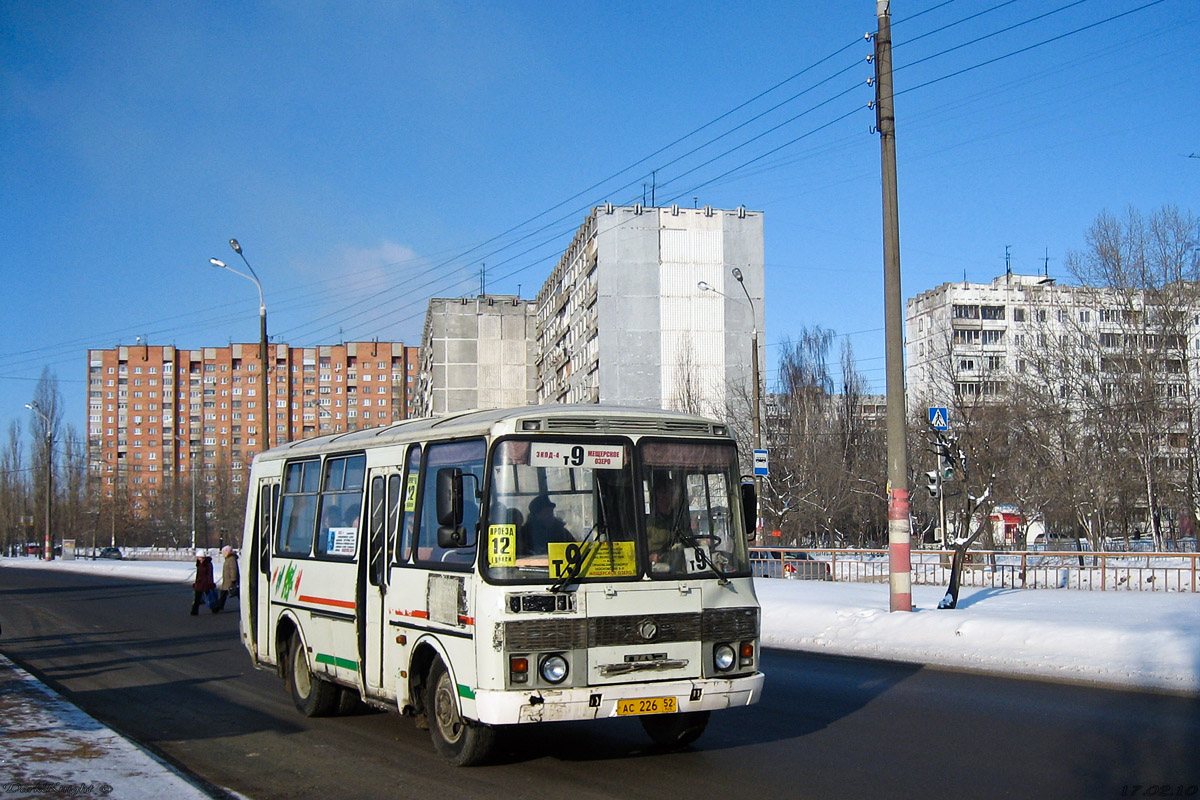 Нижегородская область, ПАЗ-32054 № АС 226 52