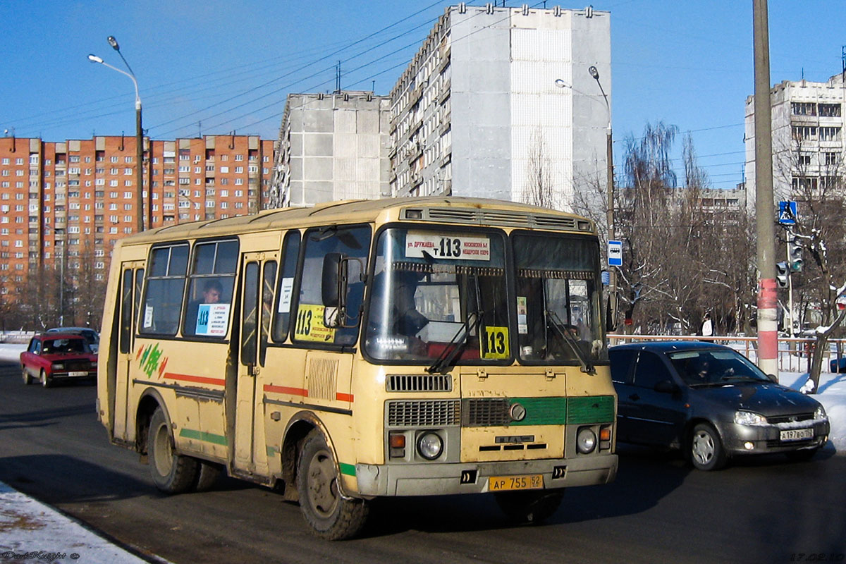 Нижегородская область, ПАЗ-32054 № АР 755 52