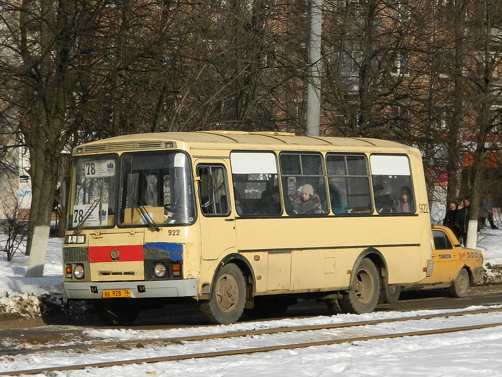 Yaroslavl region, PAZ-32054 № 922