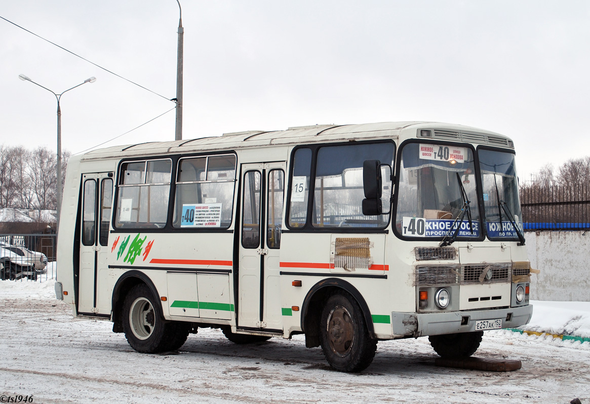 Нижегородская область, ПАЗ-32054 № Е 257 АК 152