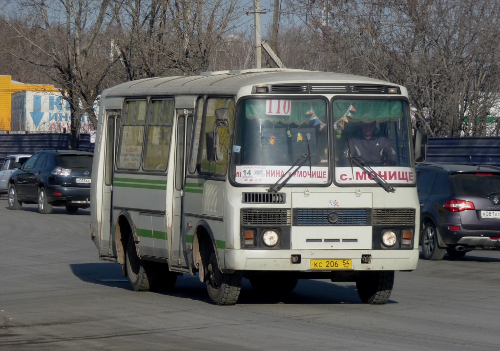 Новосибирская область, ПАЗ-32054 № КС 206 54