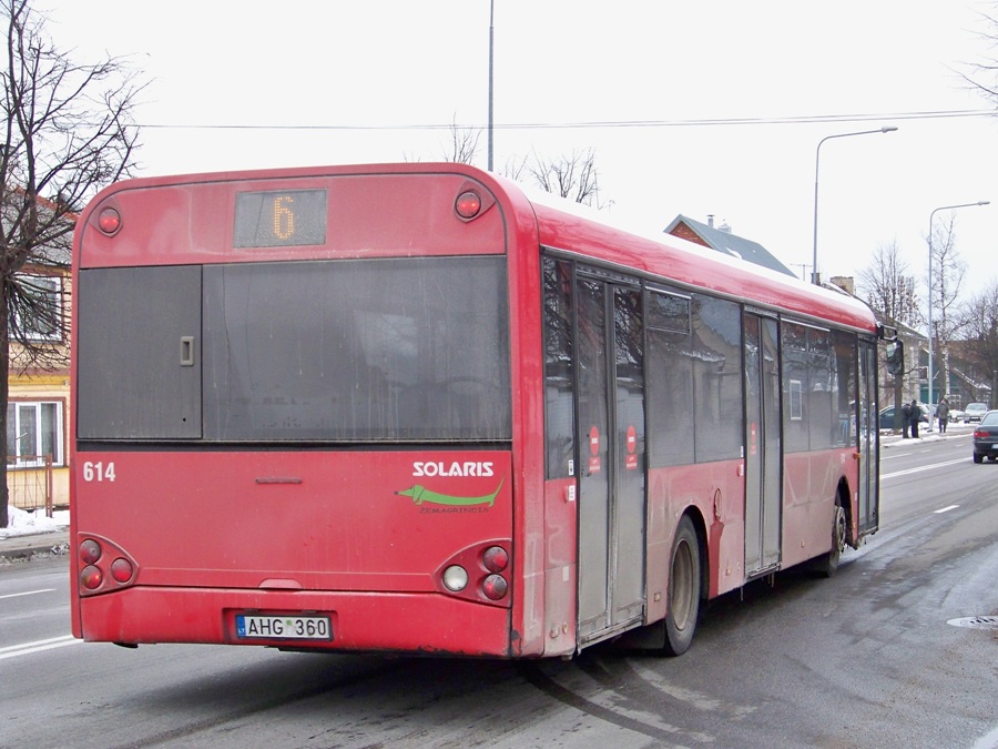 Литва, Solaris Urbino II 12 № 614