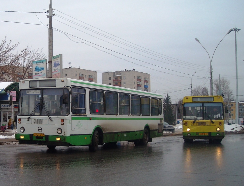 Липецкая область, ЛиАЗ-5256.45 № 142