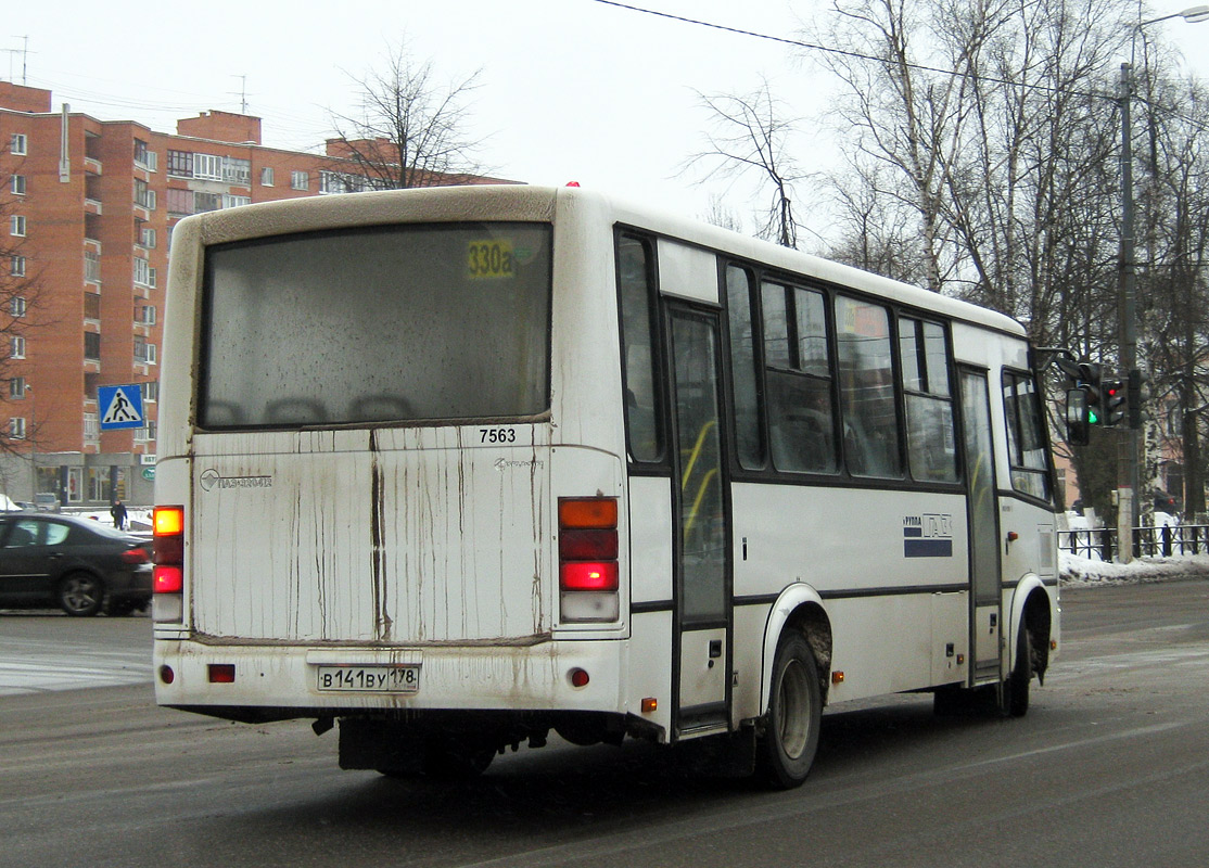 Ленинградская область, ПАЗ-320412-05 № 7563