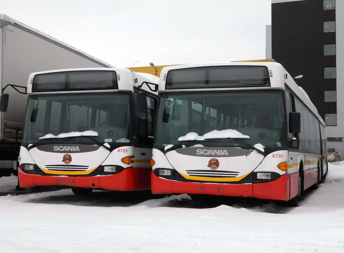 Швеция, Scania OmniCity I № 6720; Швеция, Scania OmniCity I № 6723