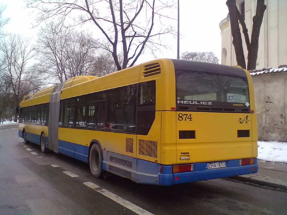 Lithuania, Heuliez GX417 GNV # 874