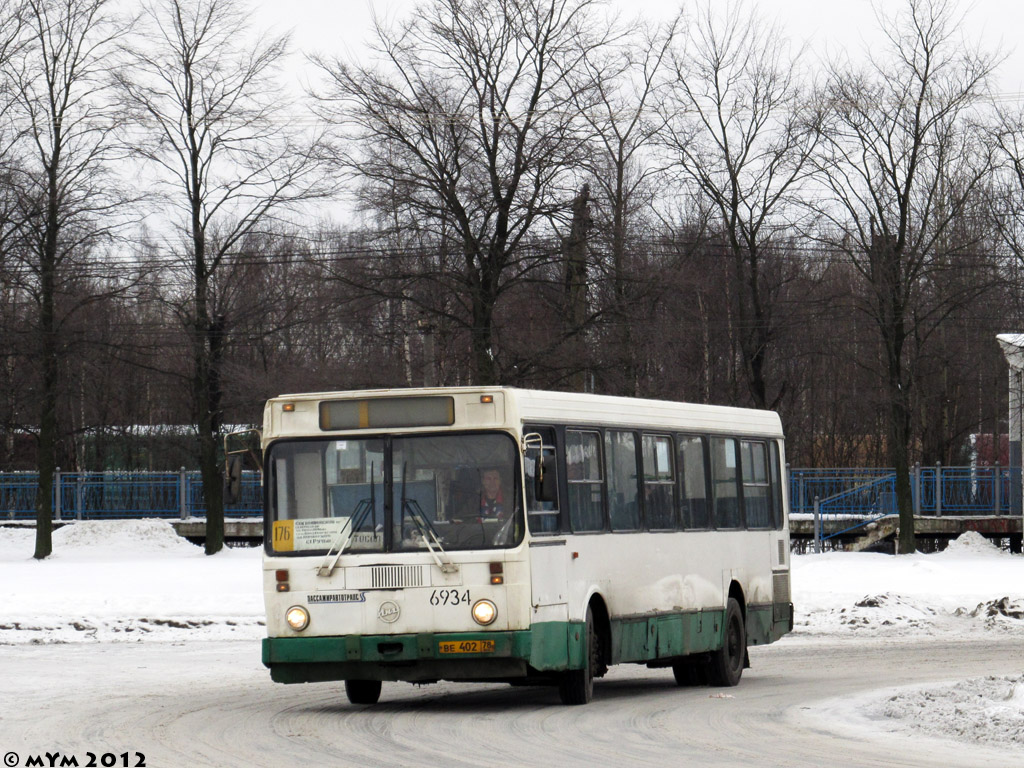 Санкт-Петербург, ЛиАЗ-5256.25 № 6934