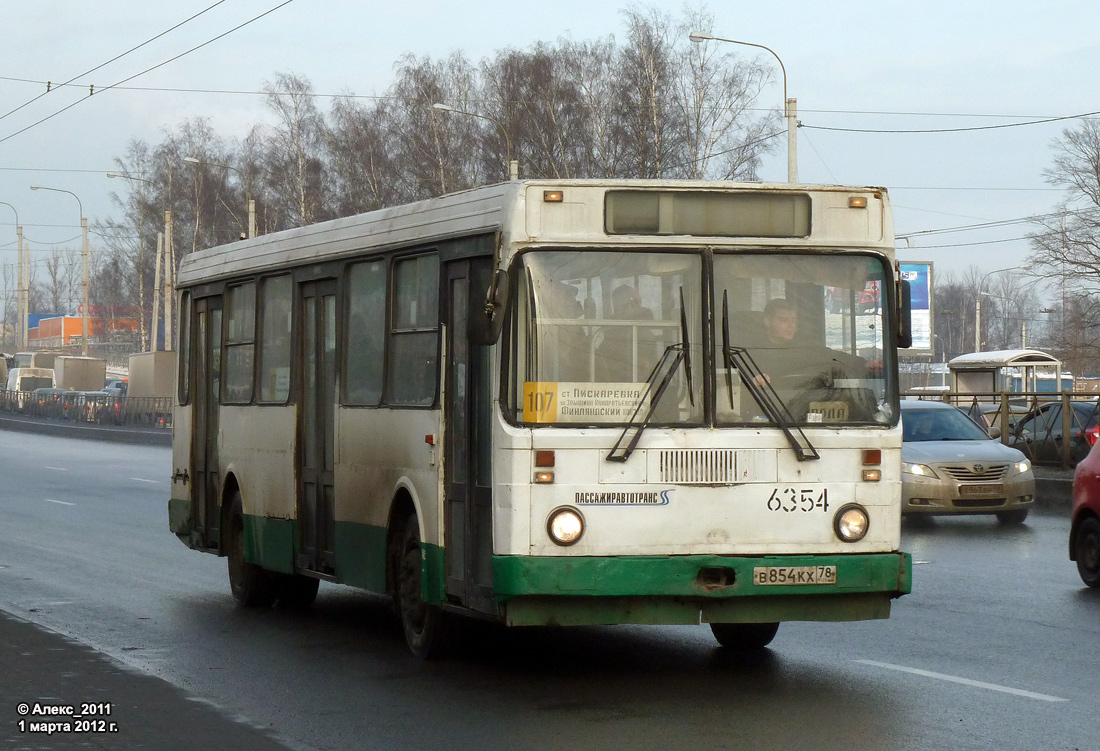 Санкт-Петербург, ЛиАЗ-5256.00 № 6354