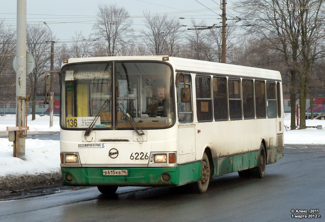 Санкт-Петербург, ЛиАЗ-5256.25 № 6226