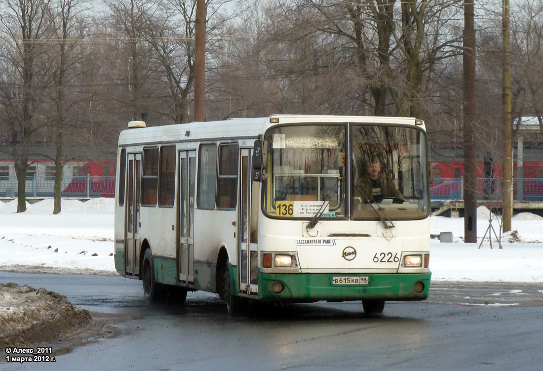 Санкт-Петербург, ЛиАЗ-5256.25 № 6226