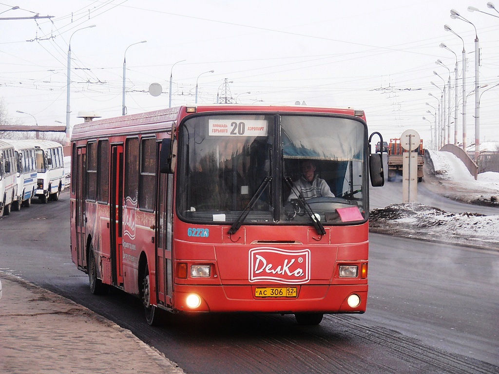 Nizhegorodskaya region, LiAZ-5293.00 № 62233