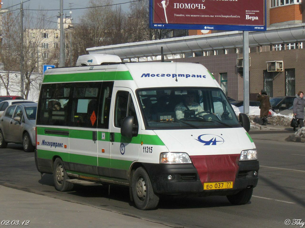 Москва, FIAT Ducato 244 CSMMC-RLL, -RTL № 11315