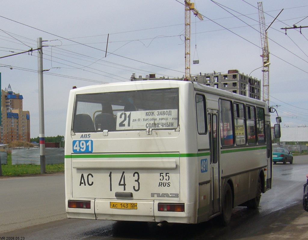Omsk region, PAZ-4230-03 č. 491