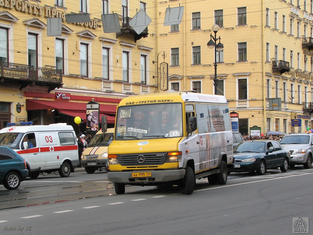 Санкт-Петербург, Mercedes-Benz Vario 612D № АВ 095 78