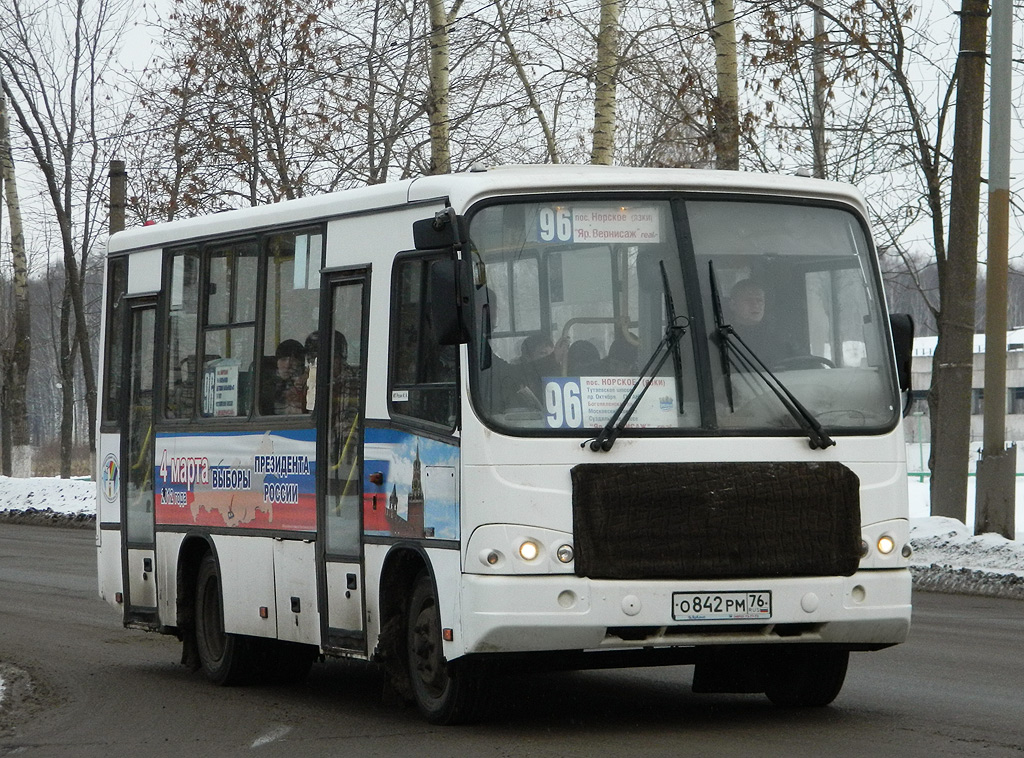 Ярославская область, ПАЗ-320402-03 № О 842 РМ 76