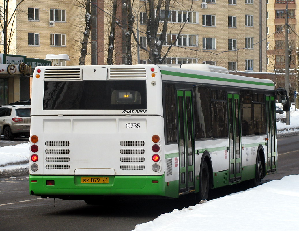 Москва, ЛиАЗ-5292.21 № 19735