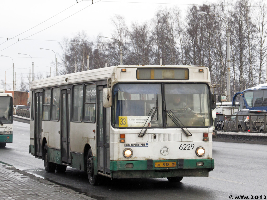 Санкт-Петербург, ЛиАЗ-5256.25 № 6229