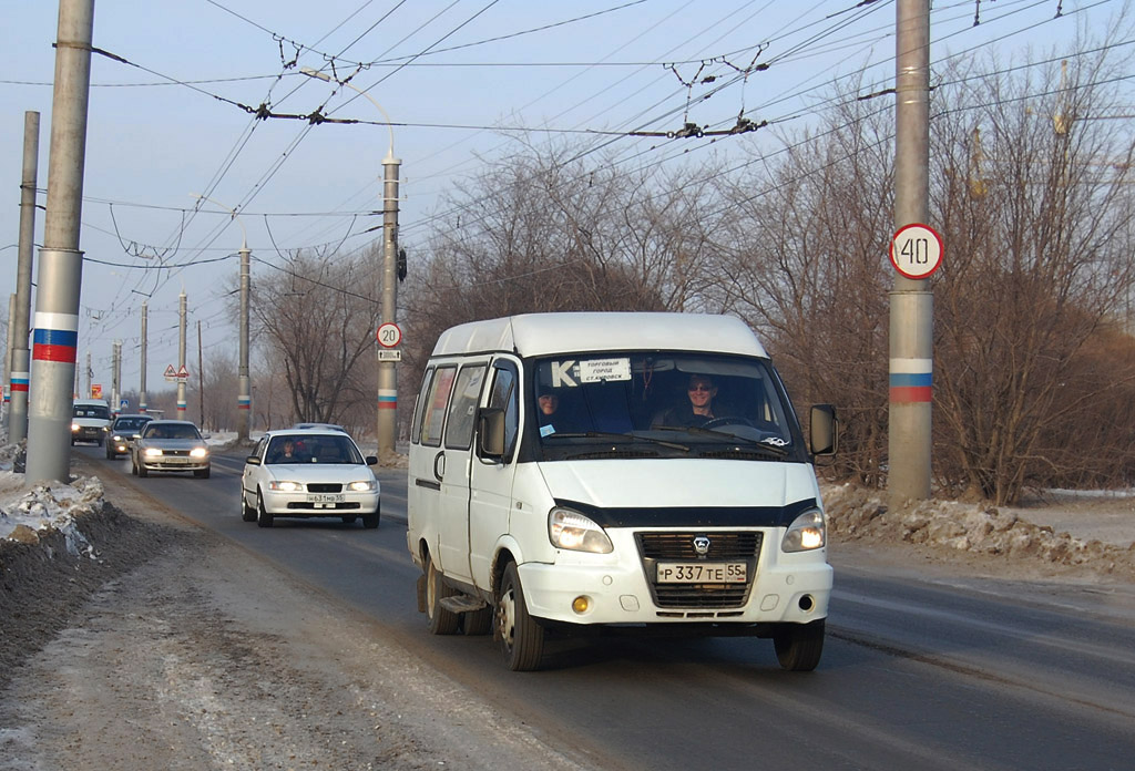 Омская область, ГАЗ-322132 (XTH, X96) № Р 337 ТЕ 55