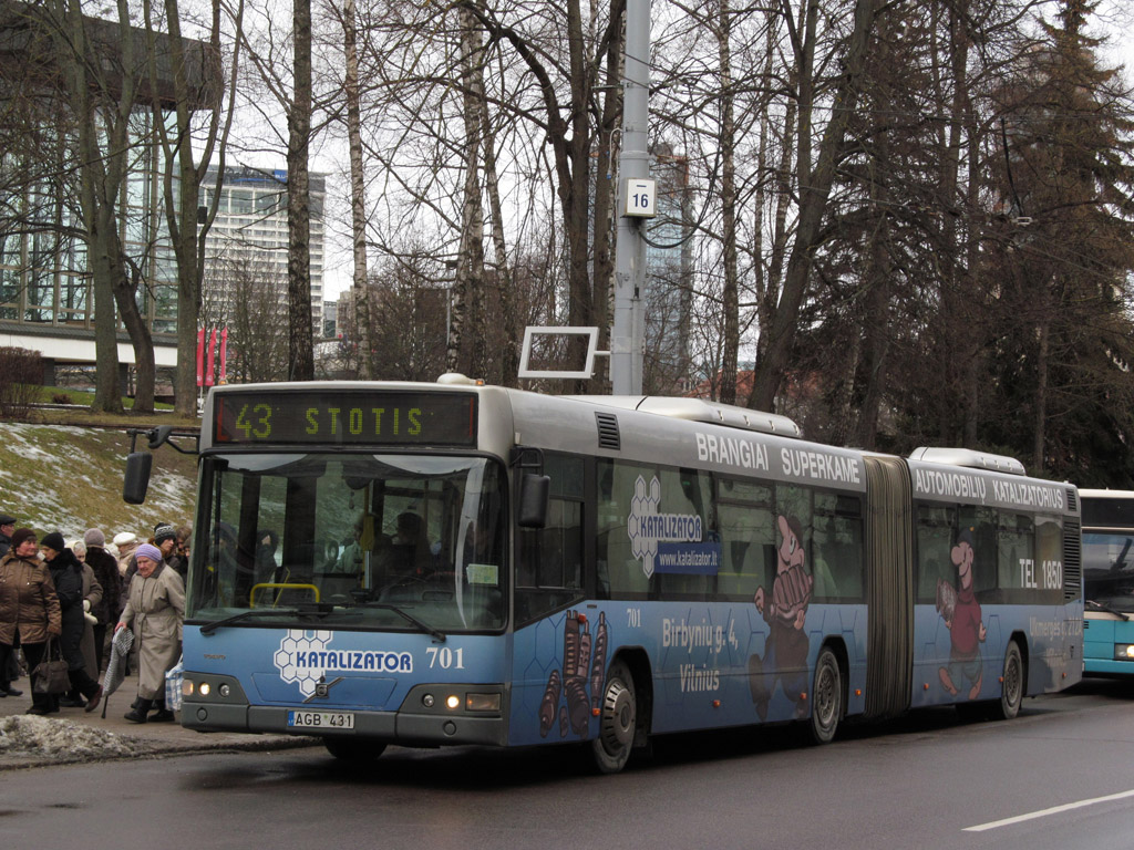 Литва, Volvo 7700A № 701