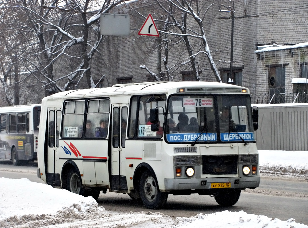 Нижегородская область, ПАЗ-32054 № АУ 275 52