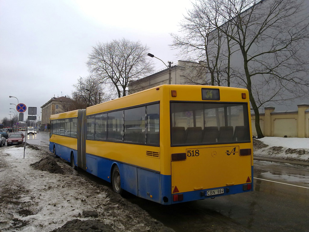 Литва, Mercedes-Benz O405G № 518