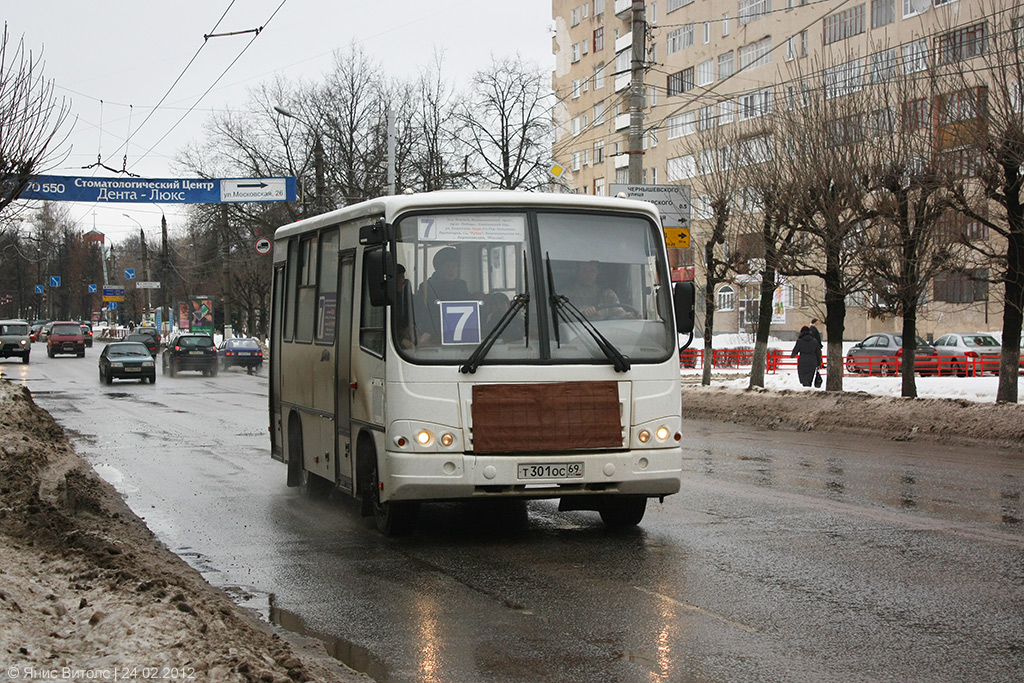 Тверская область, ПАЗ-320302-08 № Т 301 ОС 69