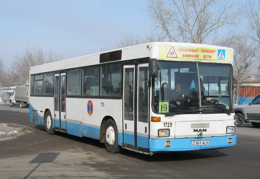 Астана, MAN 791 SL202 № 1729