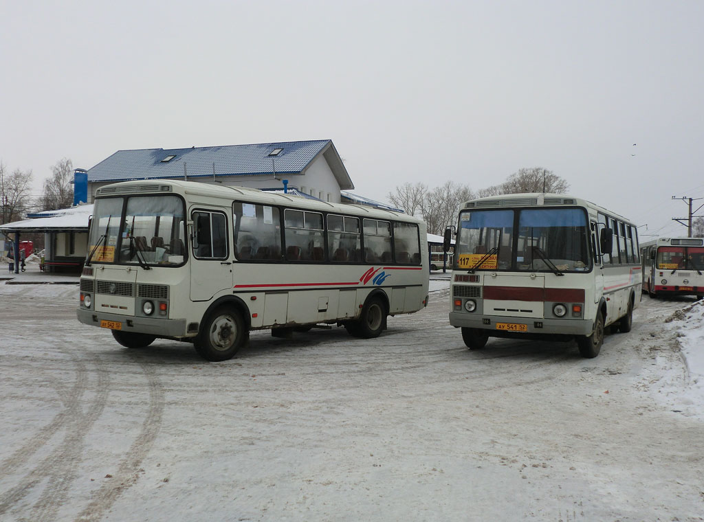 Nyizsnyij Novgorod-i terület, PAZ-4234 sz.: АУ 542 52; Nyizsnyij Novgorod-i terület — Bus stations, End Stations