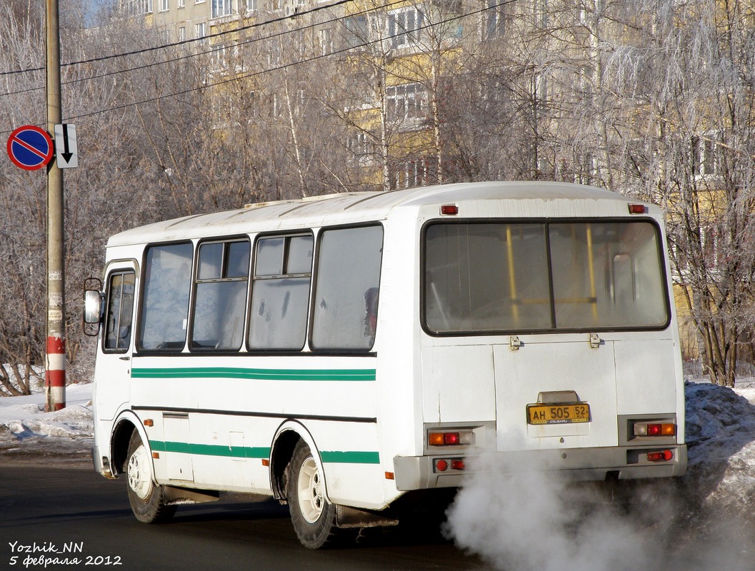 Нижегородская область, ПАЗ-32054 № АН 505 52