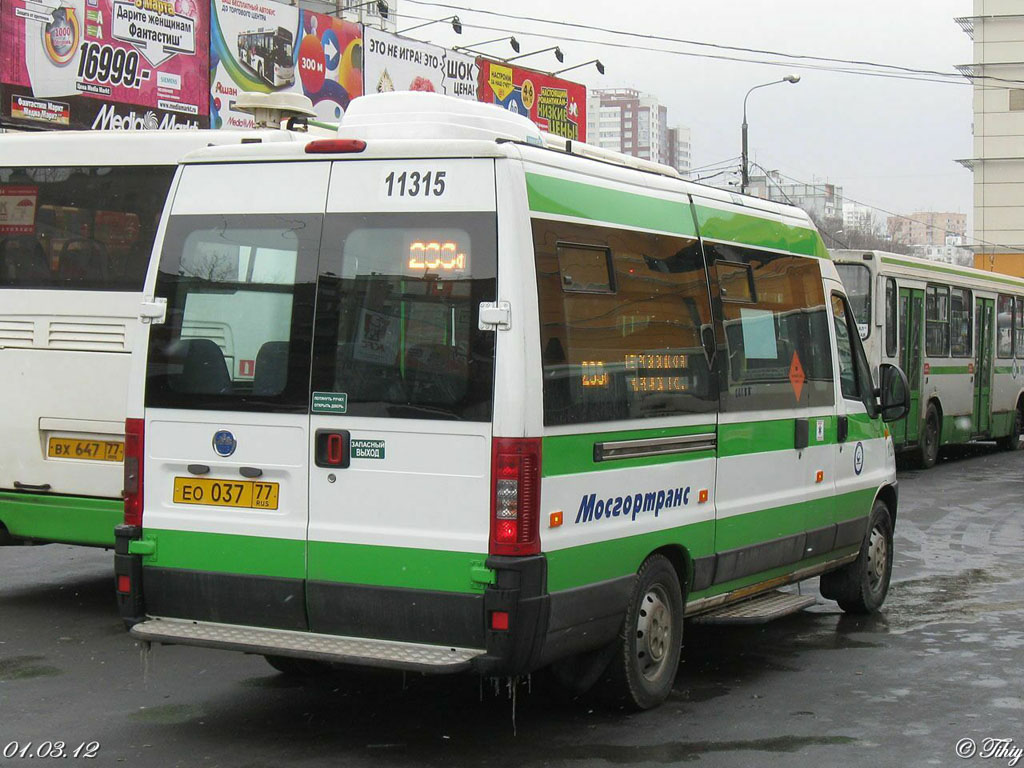 Москва, FIAT Ducato 244 CSMMC-RLL, -RTL № 11315