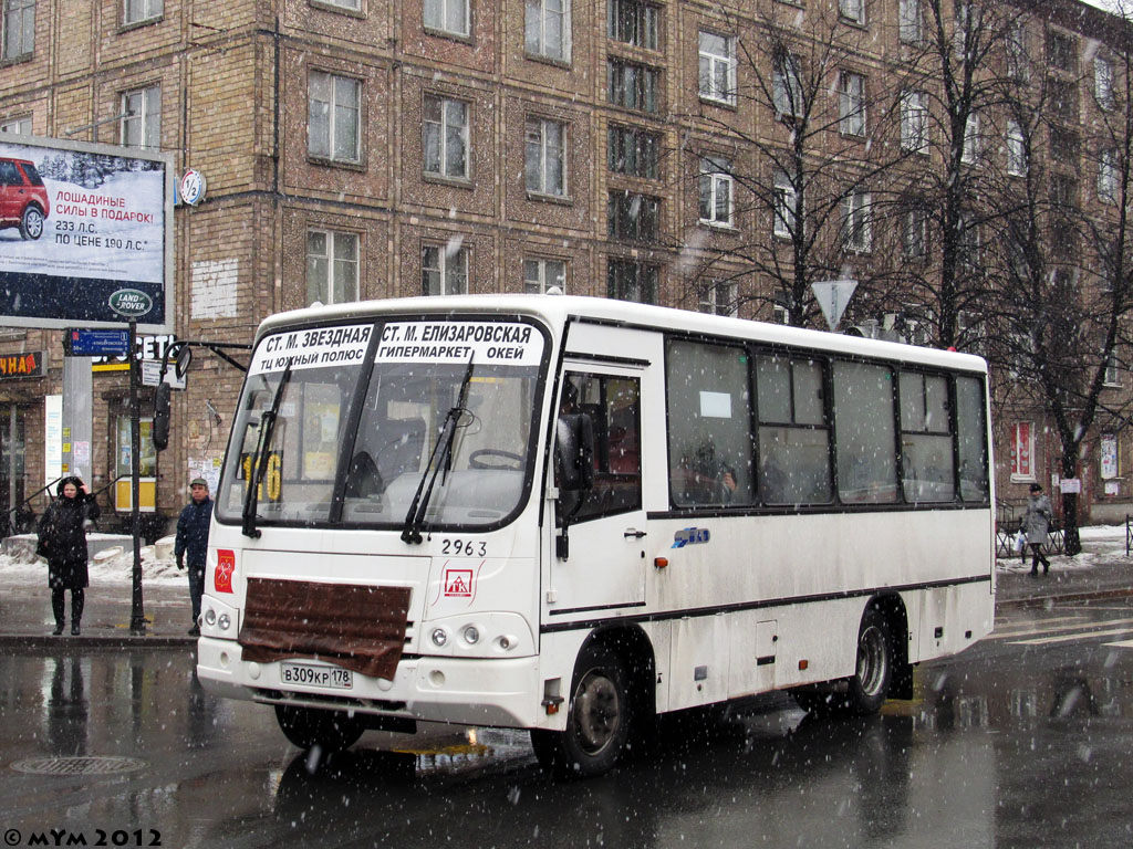 Санкт-Петербург, ПАЗ-320402-05 № n963