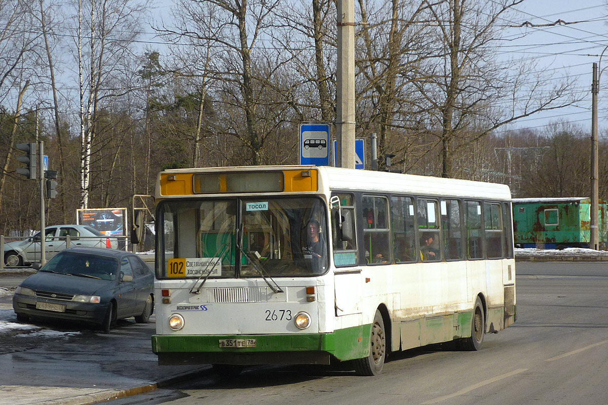 Sankt Peterburgas, LiAZ-5256.25 Nr. 2673