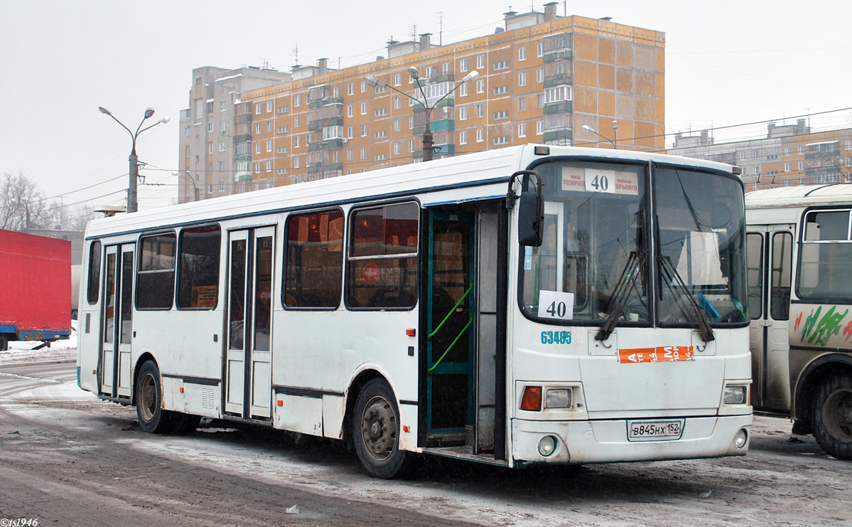 Nizhegorodskaya region, LiAZ-5256.26 № 63485