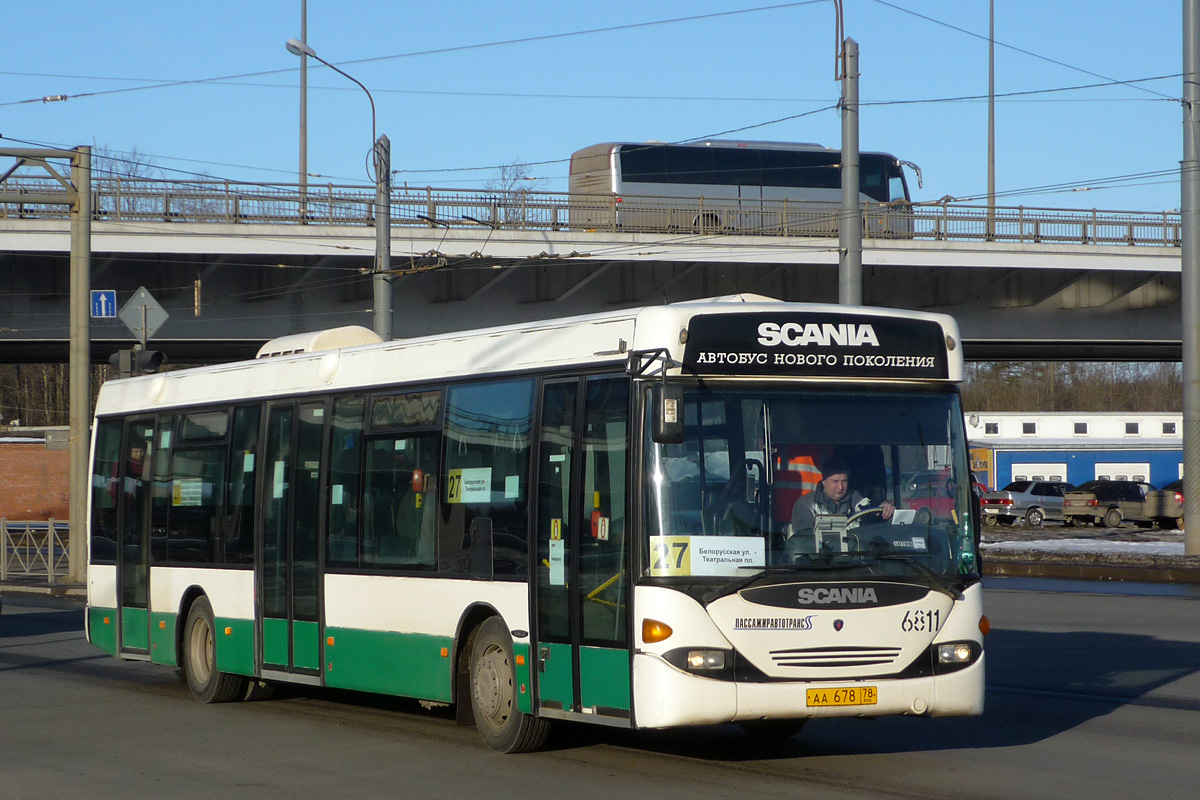 Санкт-Петербург, Scania OmniLink I (Скания-Питер) № 6811