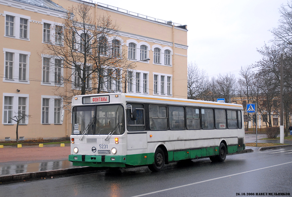 Санкт-Петербург, ЛиАЗ-5256.00 № 5231