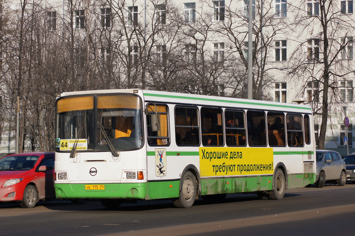 Архангельская область, ЛиАЗ-5256.36 № 115