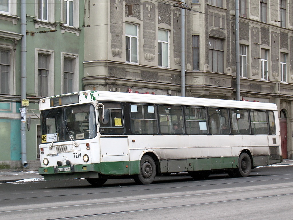 Санкт-Петербург, ЛиАЗ-5256.25 № 7214