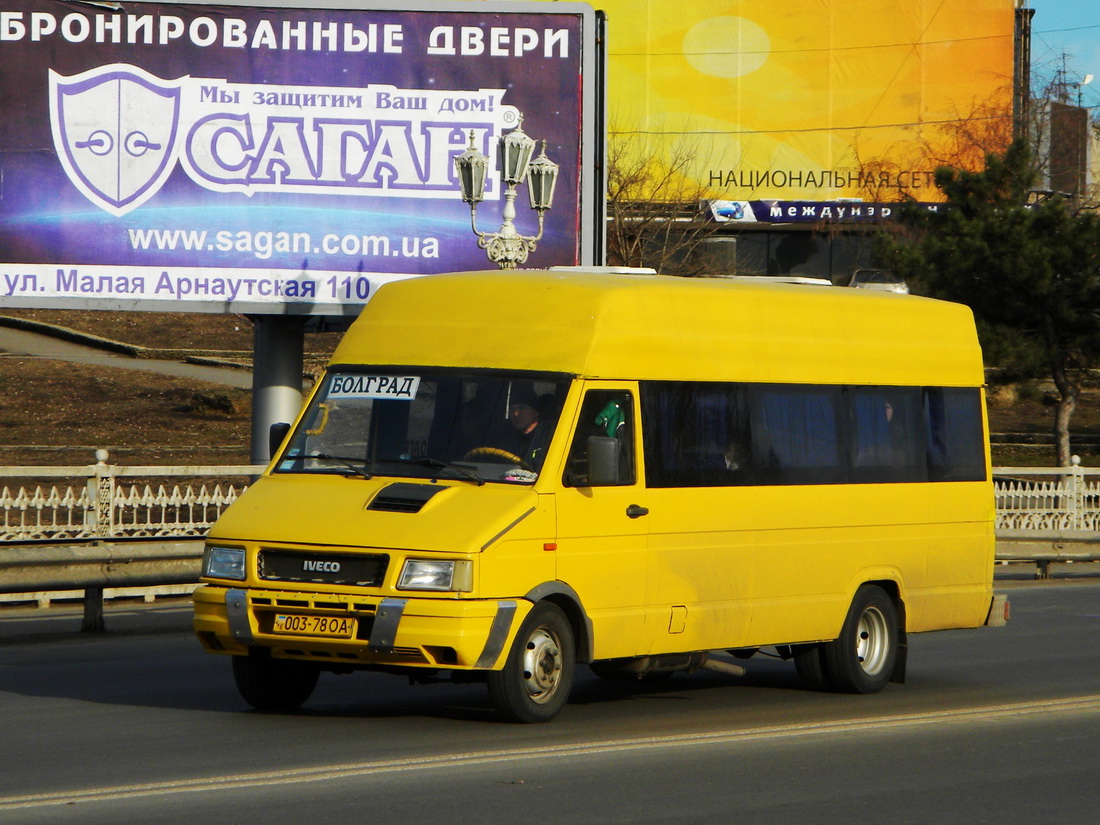 Одесская область, IVECO TurboDaily № 003-78 ОА