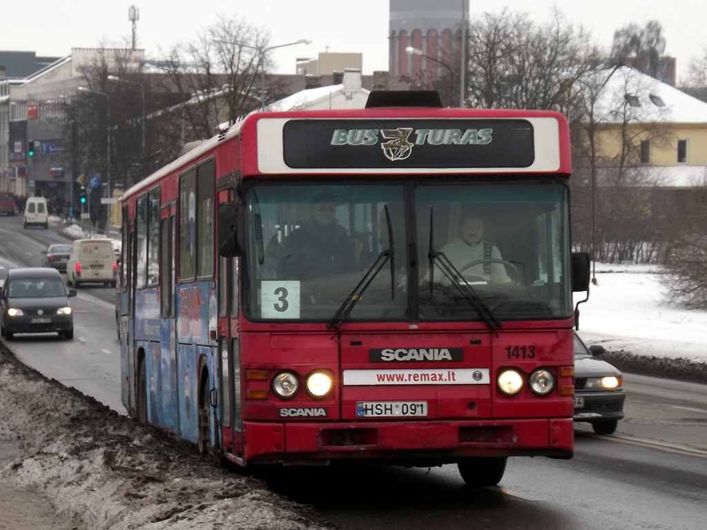 Литва, Scania CN113CLB № 1413