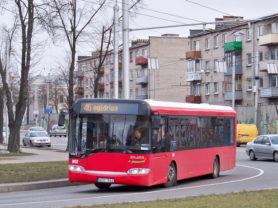 Литва, Solaris Urbino II 12 № 652