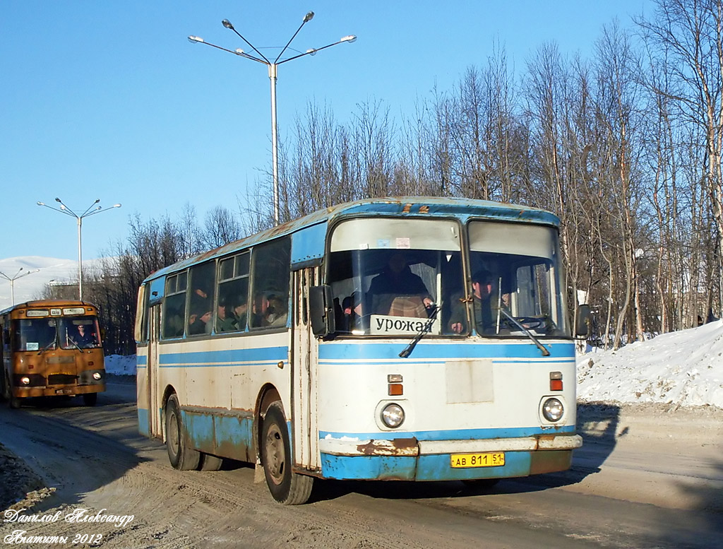 Мурманская область, ЛАЗ-695Н № АВ 811 51