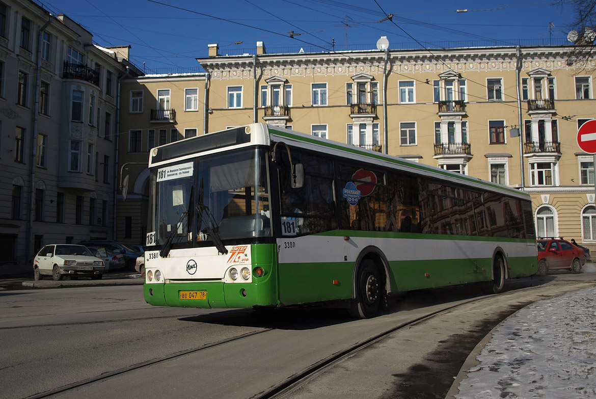 Санкт-Петербург, ЛиАЗ-5292.20 № 3380