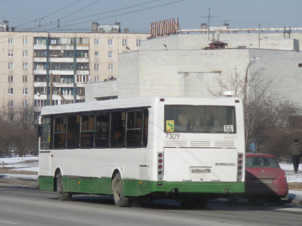 Санкт-Петербург, ЛиАЗ-5256.25 № 7309