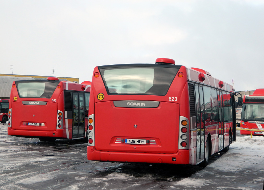 Эстония, Scania OmniCity II № 823