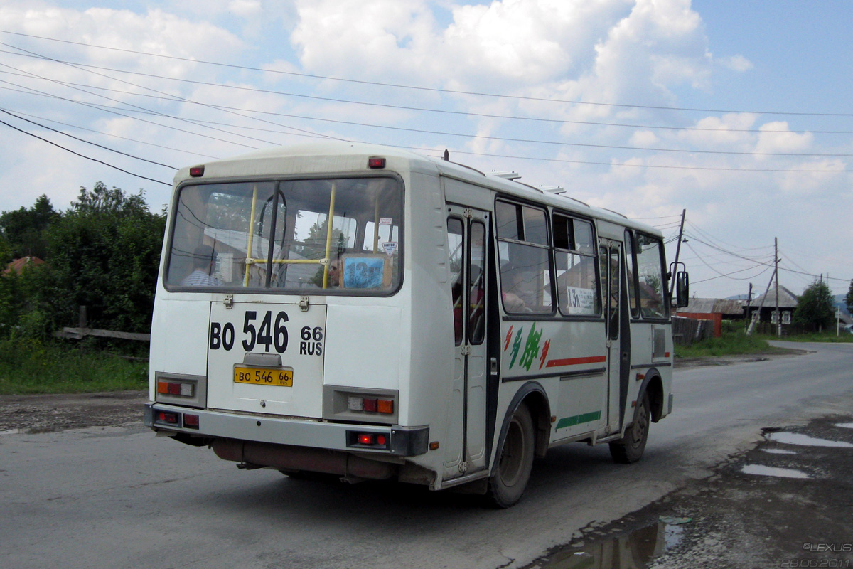 Свердловская область, ПАЗ-32054 № ВО 546 66