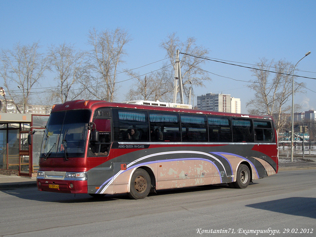 Свердловская область, Hyundai AeroQueen Hi-Class № ВХ 511 66