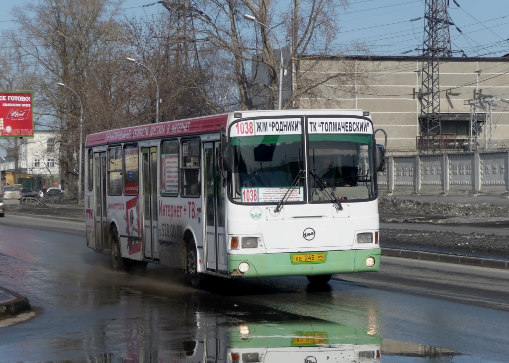 Novosibirsk region, LiAZ-5256.35 Nr. КЕ 245 54