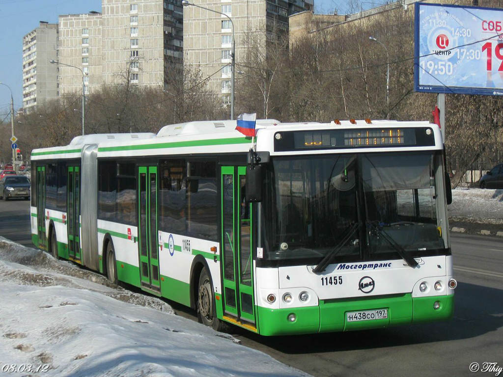 Moszkva, LiAZ-6213.21 sz.: 11455